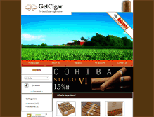 Tablet Screenshot of getcigar.com